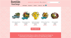 Desktop Screenshot of bloomindalesfloral.com